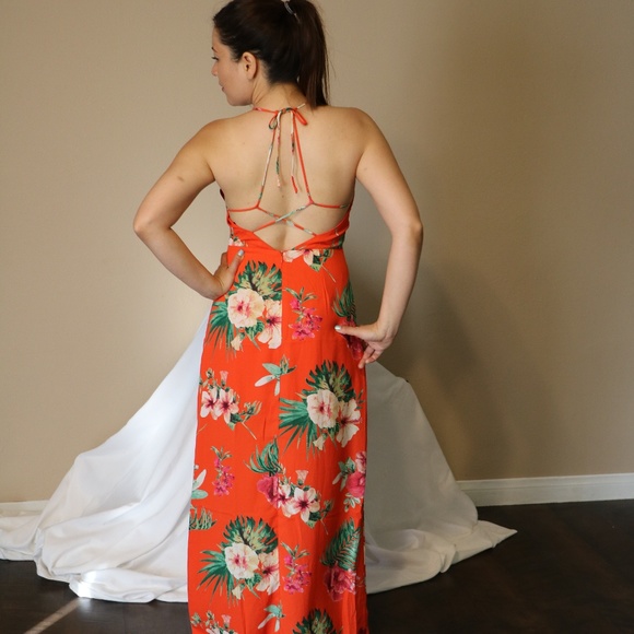 Aliana Floral Maxi dress - Picture 2 of 3
